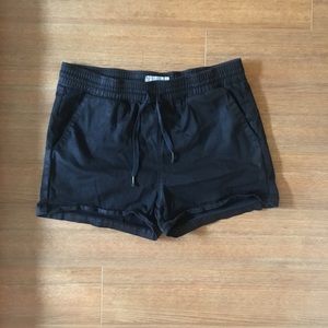 Current Eilliott Black Drawstring Lounge Shorts